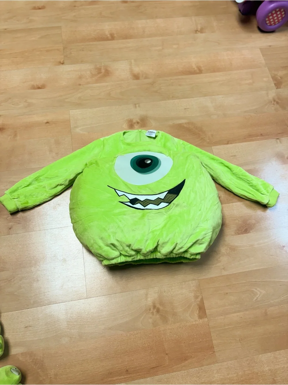 Disney Monsters Inc Mike Wazowski Kids Halloween Costume Complete Set 3-4T